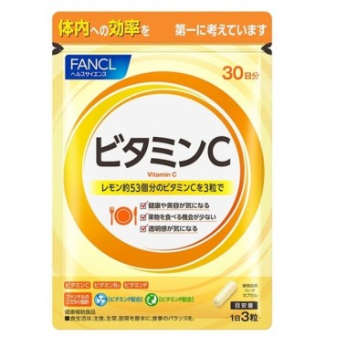 Viên uống vitamin C Fancl 90 viên