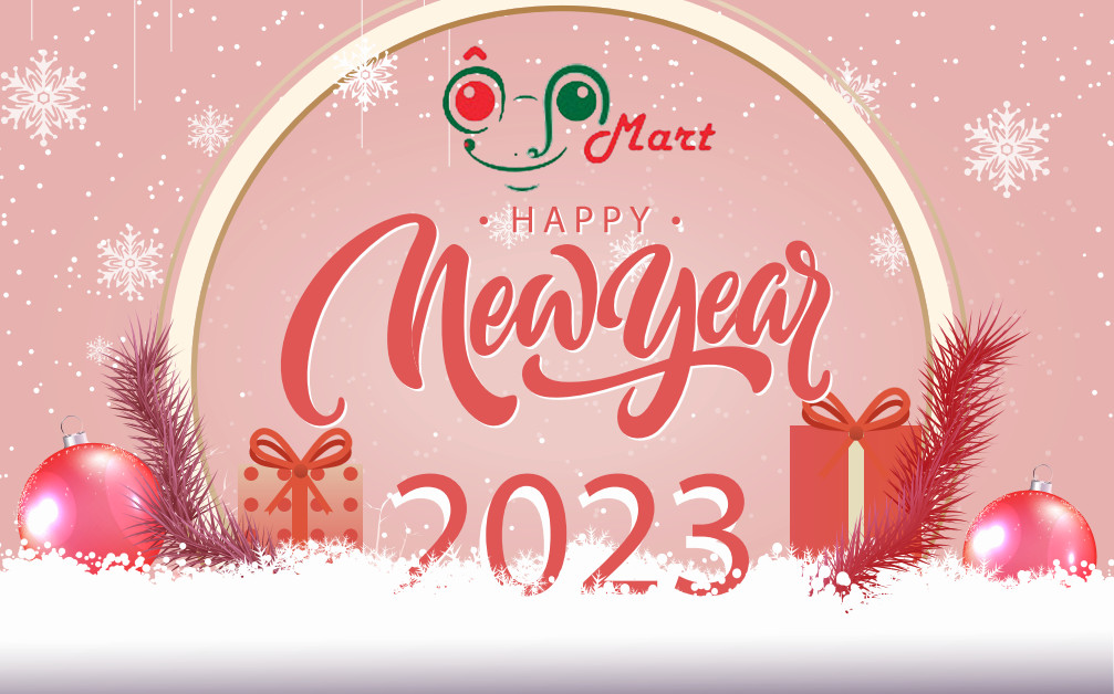 CHÚC MỪNG NĂM MỚI DƯƠNG LỊCH 2023!
