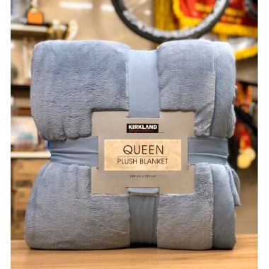 Chăn KirkLand Queen Plush Blanket cao cấp