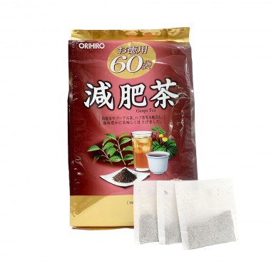 Trà Giảm Mỡ Bụng Orihiro Genpi Tea 60 Gói- Nhật Bản.