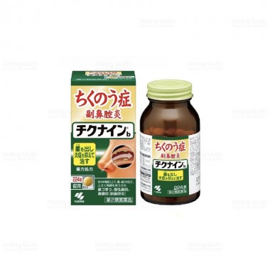 Viên uống đặc trị viêm xoang Chikunain 224v- Nhật Bản