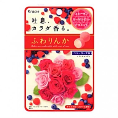 Kẹo hoa hồng Collagen Kracie Nhật Bản