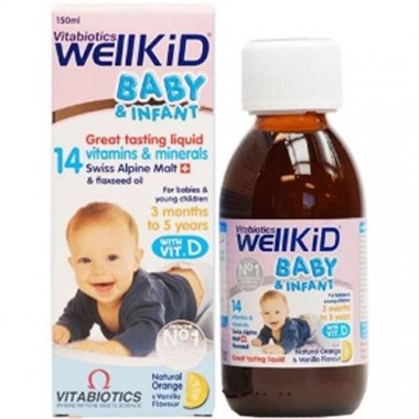 Vitamin tổng hợp Wellkid Baby & Infant - 150ml
