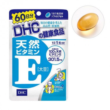 Viên uống bổ sung vitamin E DHC Nhật Bản 60 ngày