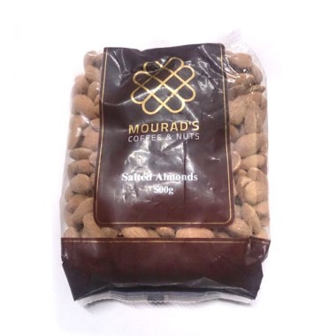 Hạt hạnh nhân Unsalted Almonds Mourad's 500g