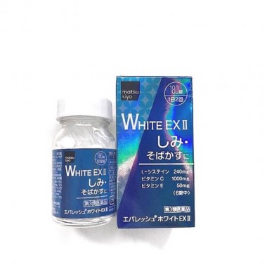 Viên uống trắng da trị nám White EX II Matsukiyo