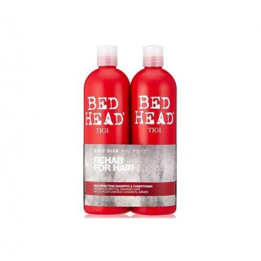 Bộ dầu gội và dầu xả Tigi Bed Head Rehab For Hair màu đỏ