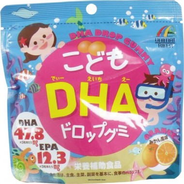 Kẹo dẻo bổ sung DHA&EPA Unimart Riken